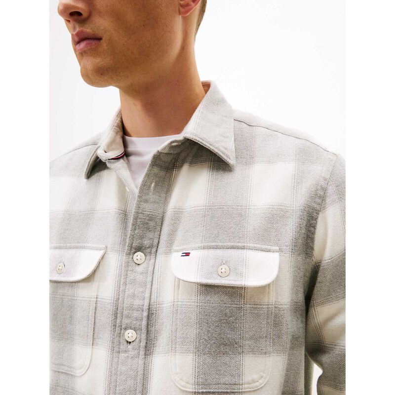 Tommy Hilfiger Relaxed Fit Check Flannel Overshirt image number 2